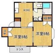 ヒルズの間取り画像