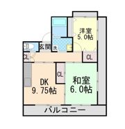 エクセルシア楠丘の間取り画像