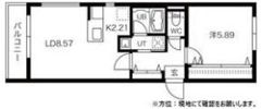 Factor恵庭(ファクター恵庭)の間取り画像