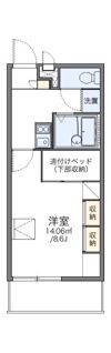 レオパレスVivle．Kの間取り画像