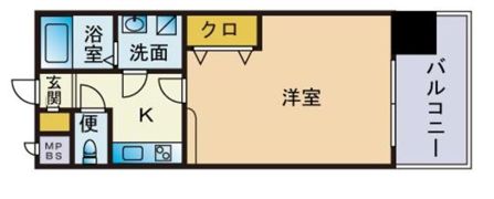 エンクレスト博多の間取り画像