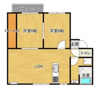 エレガンス西尾の間取り画像
