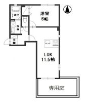 サンライズ渡辺Aの間取り画像