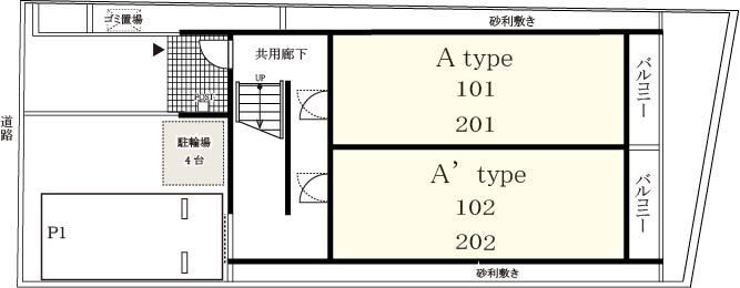 近くに施設あり
