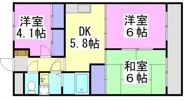 旭グリーンハイツの間取り画像