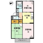 プレジール打田の間取り画像