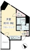 ルフィット神宮北参道（旧ニューシティアパートメンツ千駄ヶ谷Ⅱ）の間取り画像