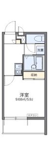 レオパレス悠和の間取り画像