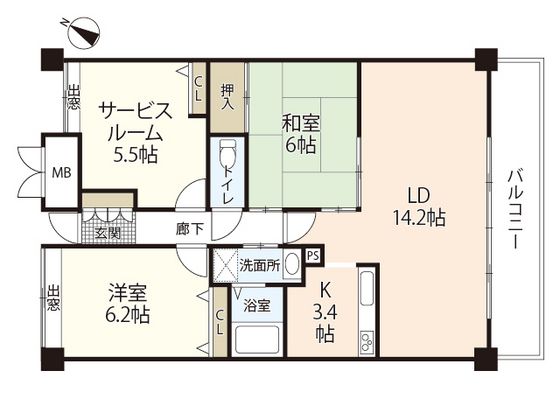 間取図