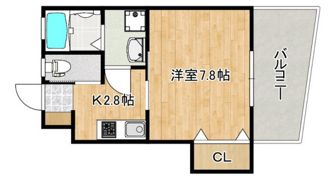 レユシール中山中町の間取り画像