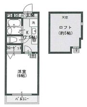 キリンハイツ信和の間取り画像