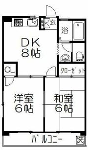 メゾン坂本の間取り画像