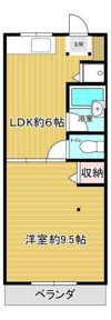 コテージ神代の間取り画像