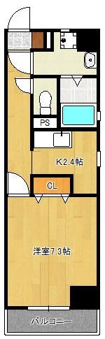 NYCマンションの間取り画像