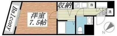 メゾン・ド・ヴィレ目黒の間取り画像