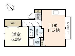 ディアス南蟹屋の間取り画像