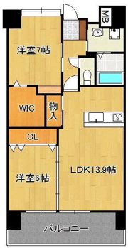 フォーストリングス 竪町の間取り画像
