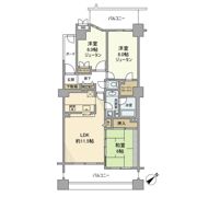 ヒルズ久が原参番館の間取り画像