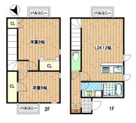 クレールの間取り画像