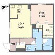 ベレオ22の間取り画像