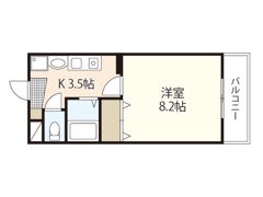 ユーミー南観音の間取り画像