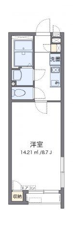 クレイノ親明閣の間取り画像