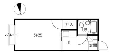 ユートピア憩の間取り画像