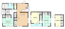 高崎邸箕郷町貸戸建ての間取り画像
