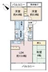 ハイツ東戸塚Ⅱ B棟の間取り画像