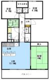 ハイツ東戸塚Ⅱ B棟の間取り画像