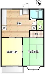 ヒルサイドⅡの間取り画像