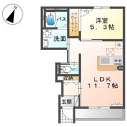 クエルチア Bの間取り画像