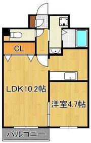 T-FLAT58の間取り画像