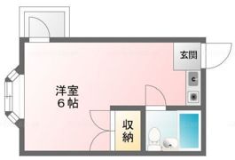 ベルハイム医大東の間取り画像