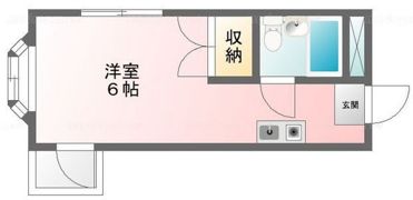ベルハイム医大東の間取り画像