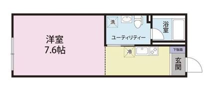 Clavier祐天寺の間取り画像
