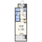 レオンコンフォート難波西IIの間取り画像