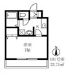 スカイパレス東中野A棟の間取り画像