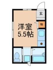 メイプールパレスの間取り画像