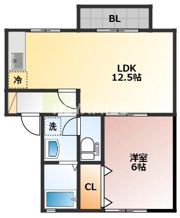 みのしま荘の間取り画像