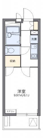 レオパレスCalm片倉の間取り画像