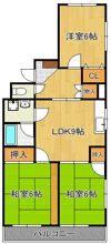 サンコスモス京良城の間取り画像