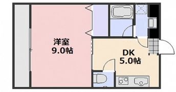 レプトン大福の間取り画像