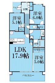 グレーシアパーク仲町台の間取り画像