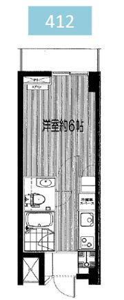 三越ゼームス坂マンションの間取り画像