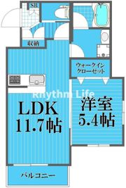 リガーレ府中本町の間取り画像