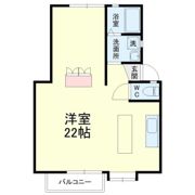 エスポワヒルズの間取り画像