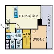 大濠レナークの間取り画像
