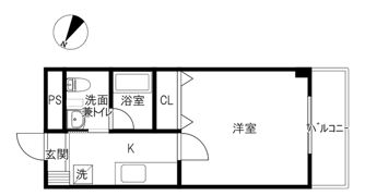 ロイヤルハイネスの間取り画像