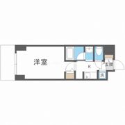 QCフラット北堀江の間取り画像